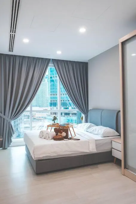 Binjai 8-New Cozy 1Bedroom#7Min Walk To Klcc#4Pax Kuala Lumpur