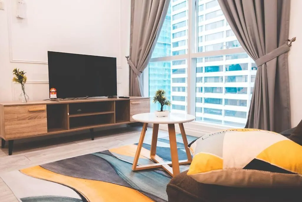Apartment Binjai 8-New Cozy 1Bedroom#7Min Walk To Klcc#4Pax Kuala Lumpur