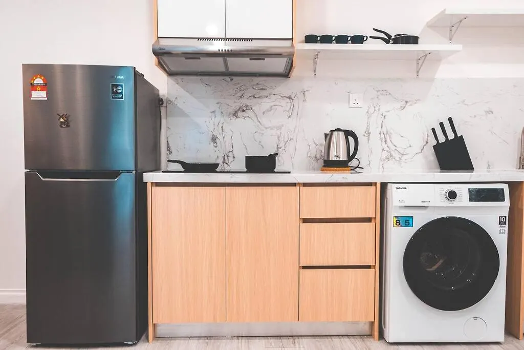 Binjai 8-New Cozy 1Bedroom#7Min Walk To Klcc#4Pax Kuala Lumpur Apartment