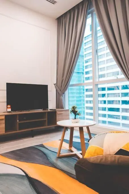 Binjai 8-New Cozy 1Bedroom#7Min Walk To Klcc#4Pax Kuala Lumpur Apartment